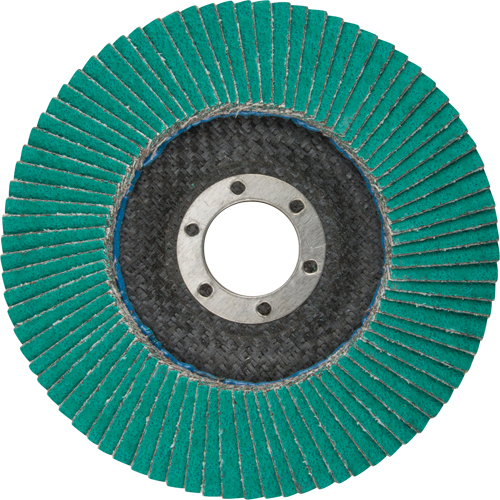 Flap Wheels - 577F Flap Discs, 4-1/2" x 7/8", Type 29, 60 Grit, Zirconium Distribution Industrielle GC