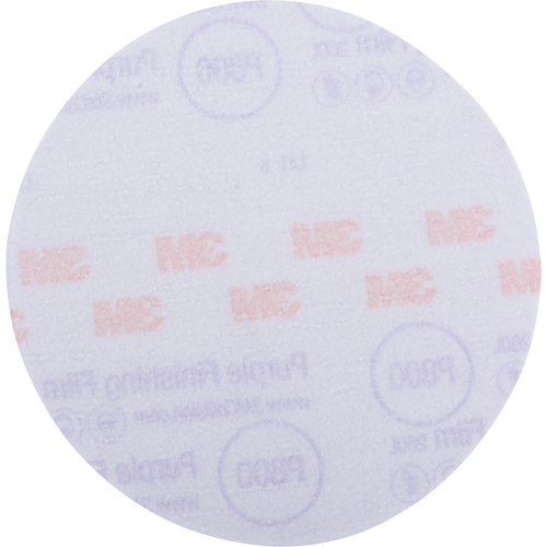 DISQUE FINITION MAUVE 6" HOOKIT GRN P800 50/BTE>, dia 6", Grain P800 Distribution Industrielle GC