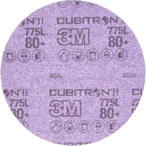 Disque Cubitron II 775L de 6" - Grain 80, dia 6", Grain 80+ Distribution Industrielle GC