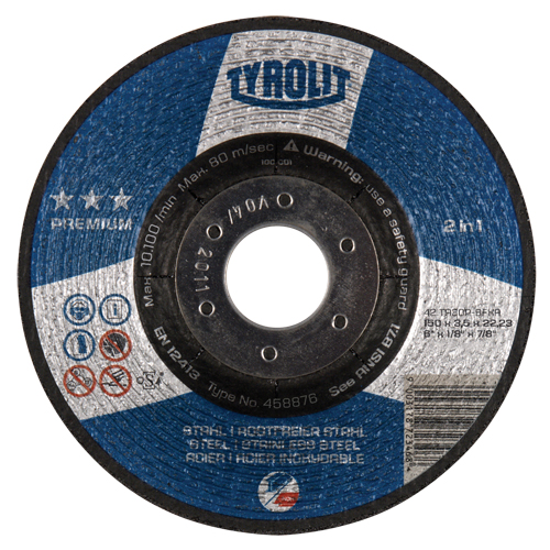 2-IN-1 Combination Wheel - 6", Type 27 Distribution Industrielle GC