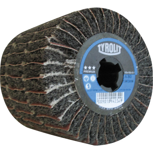 Pro-Line Surface Conditioning Drum, 4" Dia. x 4" W, 3/4" Arbor, 80 Grit, Aluminum Oxide Distribution Industrielle GC
