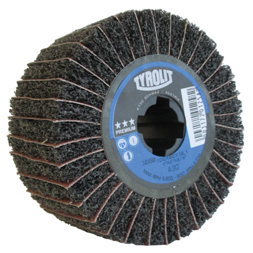 Pro-Line Surface Conditioning Drum, 4" Dia. x 2" W, 3/4" Arbor, 80 Grit, Aluminum Oxide Distribution Industrielle GC