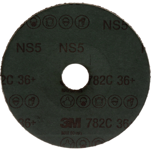 782C Fibre Disc, Ceramic Grain, 36+, 5" Dia x 7/8" Arbor Distribution Industrielle GC