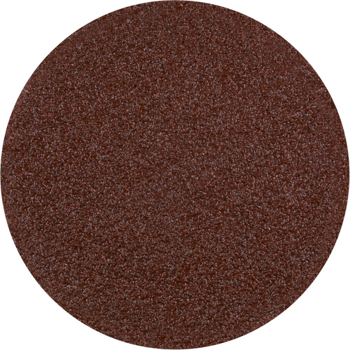 Disque de ponçage de 3" &agrave; endos blocable, 3" dia., Grain 36, Oxyde d'aluminium Distribution Industrielle GC