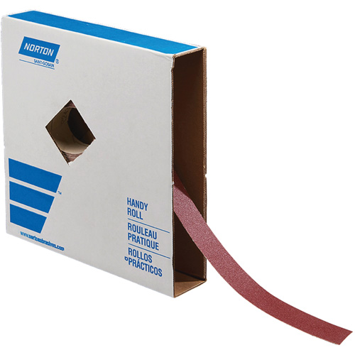 Rouleau de toile abrasive pour m&eacute;tal, Oxyde d'aluminium, 1-1/2" la x 150' lo, Grain 120 Distribution Industrielle GC