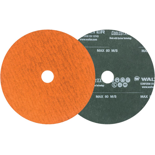Disque de sablage Coolcut XX, 4-1/2" dia., Grain 36, C&eacute;ramique Distribution Industrielle GC