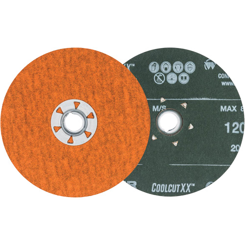 Coolcut XX Sanding Disc, 5" Dia., 120 Grit, Ceramic Distribution Industrielle GC