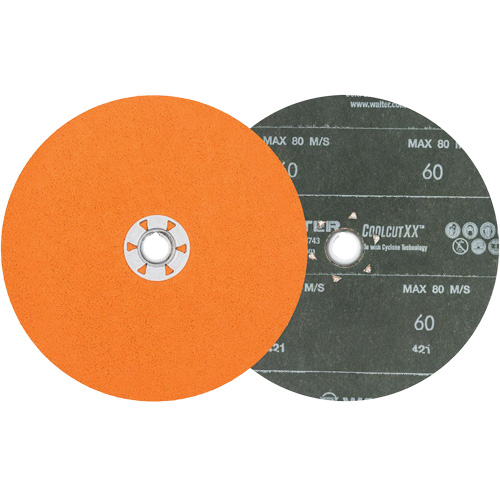 Coolcut XX Sanding Disc, 7" Dia., 60 Grit, Ceramic Distribution Industrielle GC