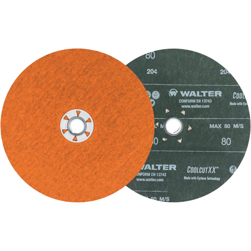 Coolcut XX Sanding Disc, 7" Dia., 80 Grit, Ceramic Distribution Industrielle GC