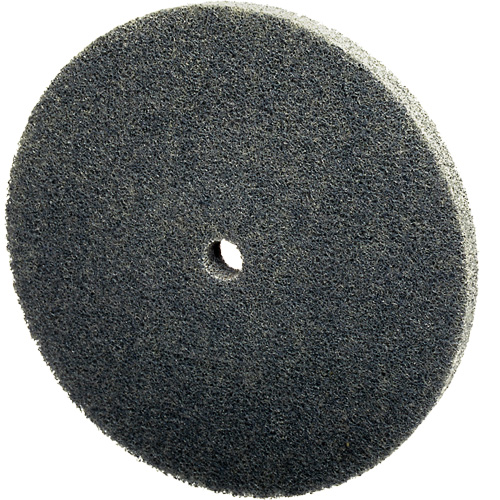 Scotch-Brite EXL Unitized Wheel, 3" x 1/4", 1/4" Arbor, Fine Grit, Silicon Carbide Distribution Industrielle GC