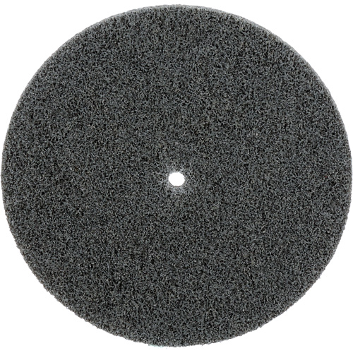 Meule unitaris&eacute;e EXL Scotch-Brite, 5" x 1/4", Arbre de 1/4", Grain de Fin, Carbure de silicium Distribution Industrielle GC