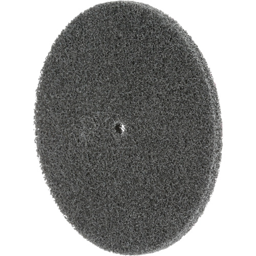 Meule unitaris&eacute;e EXL Scotch-Brite, 5" x 1/4", Arbre de 1/4", Grain de Fin, Carbure de silicium Distribution Industrielle GC