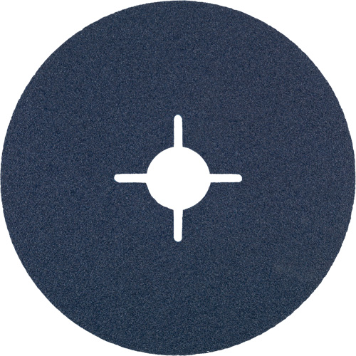 Disque de ponçage en fibre de r&eacute;sine, Zirconium, 36, 5" Dia x 7/8" Arbre Distribution Industrielle GC