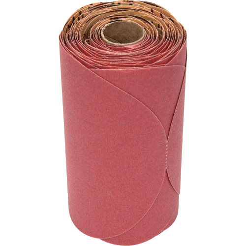 Disque abrasif rouge Stikit, 6" dia., Grain 240, Oxyde d'aluminium Distribution Industrielle GC