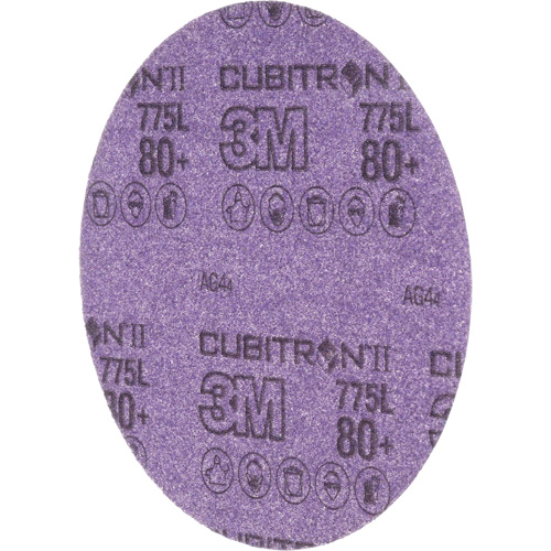 Rouleau de disques abrasifs Cubitron II Stikit, 6" dia., Grain 80+, C&eacute;ramique Distribution Industrielle GC
