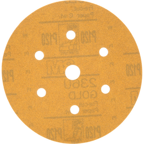 Hookit Dust-Free Sanding Disc, 6" Dia., P120 Grit, Aluminum Oxide, C-Weight Distribution Industrielle GC
