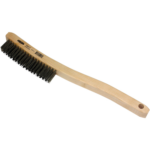 Brosse de nettoyage, Acier inoxydable, 3 x 19 rangs de fils, Longueur 13-11/16" Distribution Industrielle GC