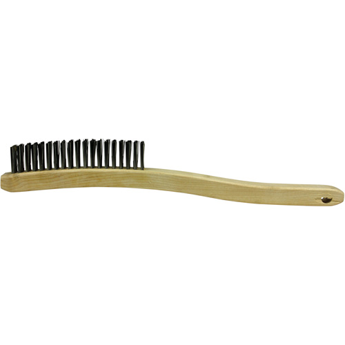 Brosse de nettoyage, Acier inoxydable, 3 x 19 rangs de fils, Longueur 13-11/16" Distribution Industrielle GC