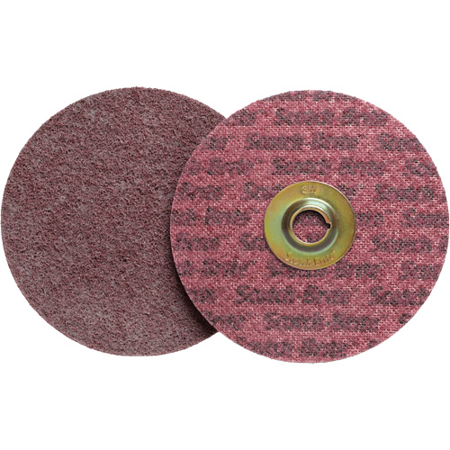 Scotch-Brite Roloc Surface Conditioning Disc, 2" Dia., Medium Grit, Aluminum Oxide Distribution Industrielle GC