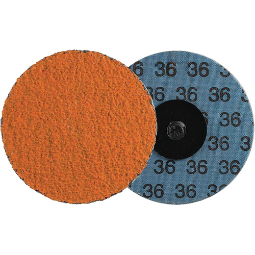 Disque de ponçage torsad&eacute; Coolcut XX, 2" dia., Grain 50, C&eacute;ramique Distribution Industrielle GC