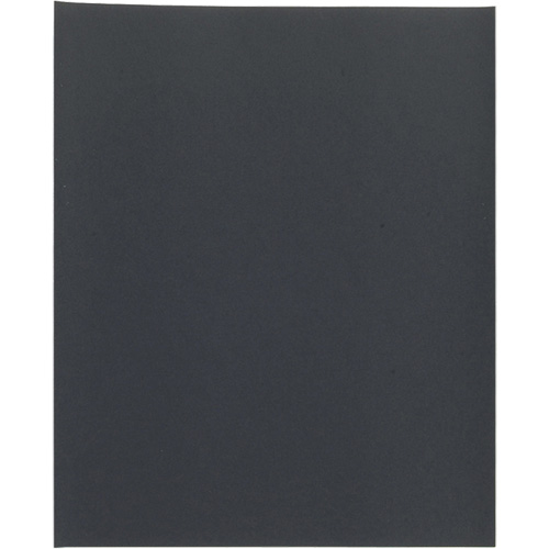 Feuille de ponçage imperm&eacute;able Black Ice, 9" x 11", Grain 600, Oxyde d'aluminium Distribution Industrielle GC