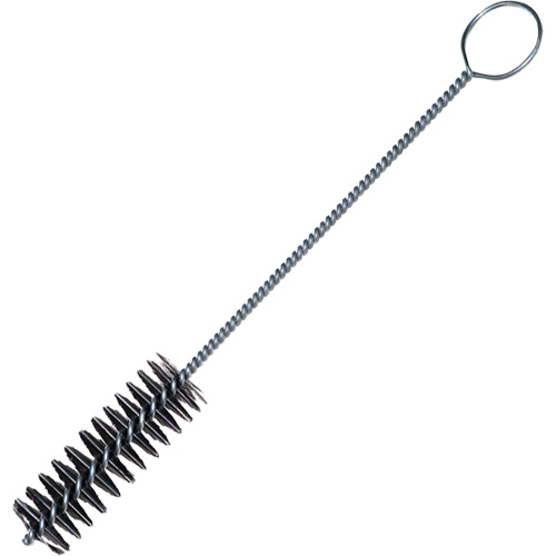 Brosse en acier torsad&eacute;e pour tuyaux, 1/8" dia. x 1" l, 6" longueur hors tout Distribution Industrielle GC