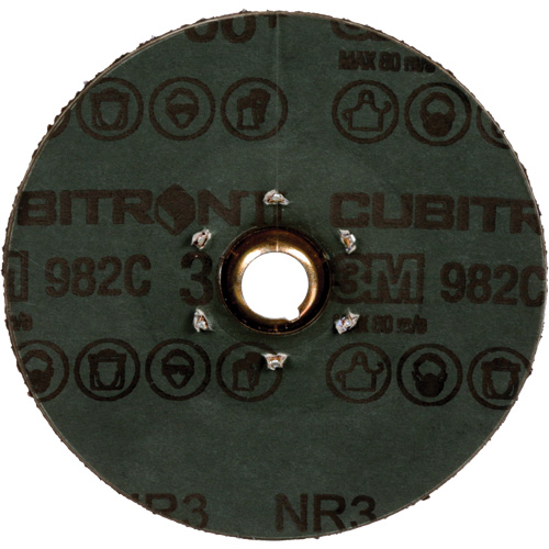 Disque en fibre 982C Cubitron II, C&eacute;ramique, 36+, 4-1/2" Dia Distribution Industrielle GC