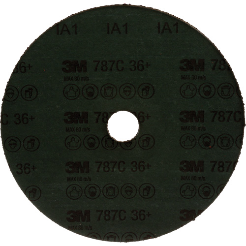 Disque en fibre 787C, C&eacute;ramique, 36+, 7" Dia x 7/8" Arbre Distribution Industrielle GC