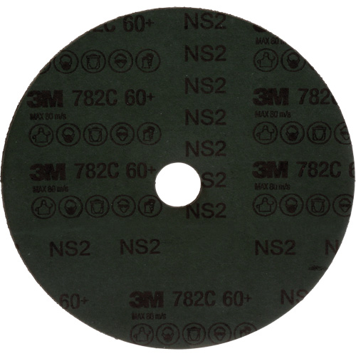 782C Fibre Disc, Ceramic, 60+, 7" Dia x 7/8" Arbor Distribution Industrielle GC