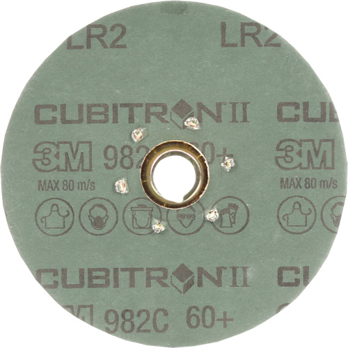 Disque en fibre 982C Cubitron II, C&eacute;ramique, 60+, 4-1/2" Dia Distribution Industrielle GC
