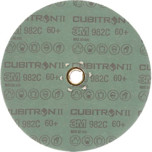 Disque en fibre 982C Cubitron II, C&eacute;ramique, 60+, 7" Dia Distribution Industrielle GC