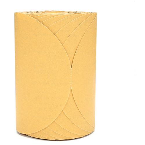 Stikit Gold Paper 216U Disc Roll, Aluminum Oxide, 6" W x 87' L, P180 Grit Distribution Industrielle GC