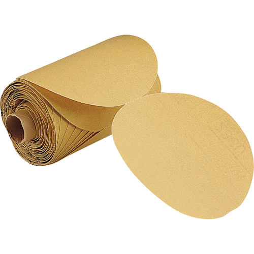 Rouleau de disques en papier 236U Stikit, 5" dia., Grain P100, Oxyde d'aluminium Distribution Industrielle GC