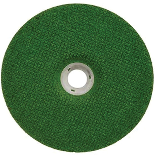 Green Corps Depressed Centre Wheel, 7" x 1/8", 7/8" Arbor, Ceramic, Type 27 Distribution Industrielle GC