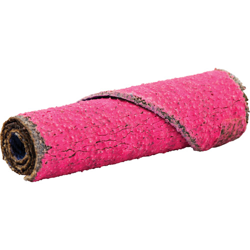 R982 Cartridge Roll, 80 Grit, 3/8" Dia., Ceramic Alumina, 1-1/2" L, 1/8" Arbor Distribution Industrielle GC