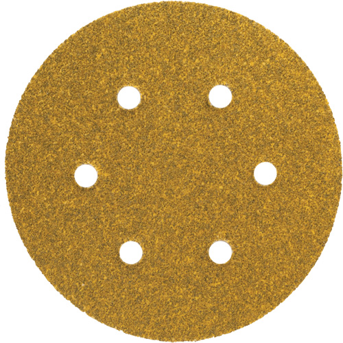 Gold Reserve A296 Paper Hook & Loop Vacuum Disc, 5" Dia., P220/Fine Grit, Aluminum Oxide, C-Weight Distribution Industrielle GC