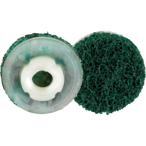 Disque de conditionnement pr&eacute;cis de surface Roloc Scotch-Brite PN-DS, 3/4" dia., Grain Fin, C&eacute;ramique Distribution Industrielle GC