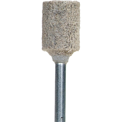 Cotton Fiber Mounted Point, A0, Aluminum Oxide, 3/8" Dia., 1-1/2" L, 80 Grit Distribution Industrielle GC