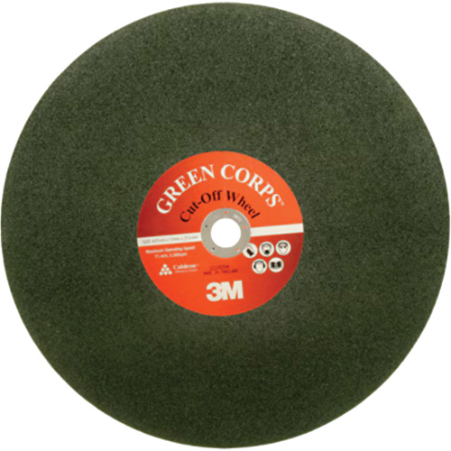 Meule &agrave; d&eacute;couper Green Corps, 16" x C&eacute;ramique, 20 000 Tr/min Distribution Industrielle GC