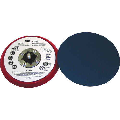 5" x 3/8" Stikit Low Profile Disc Pad 20351 Distribution Industrielle GC