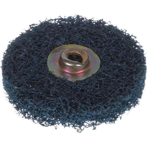 Disque HS &agrave; changement rapide pour polissage et m&eacute;lange, 2" dia., Grain Moyen, Oxyde d'aluminium Distribution Industrielle GC
