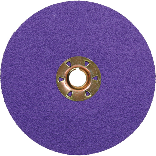 Disque en fibre &agrave; changement rapide Cubitron 3, C&eacute;ramique, 80+, 5" Dia Distribution Industrielle GC