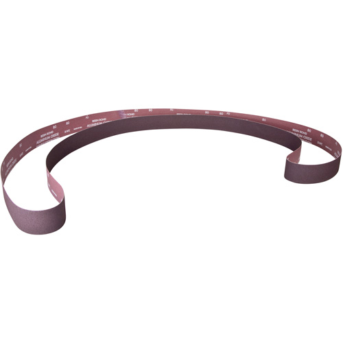 Metalite&reg; Narrow Backstand Sanding Belt, 3" W x 132" L, Aluminum Oxide, 80 Grit Distribution Industrielle GC