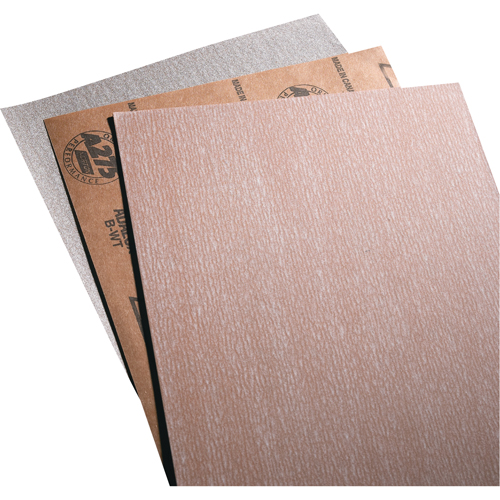 Sandpaper, Paper Sheets - No-Fil Adalox A275, 9" x 11", 80 Grit, Aluminum Oxide Distribution Industrielle GC