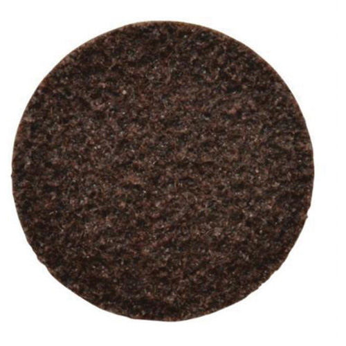 Disque de polissage non tiss&eacute; &agrave; remplacement rapide tr&egrave;s r&eacute;sistant Bear-Tex, 3" dia., Grain Moyen, Oxyde d'aluminium Distribution Industrielle GC