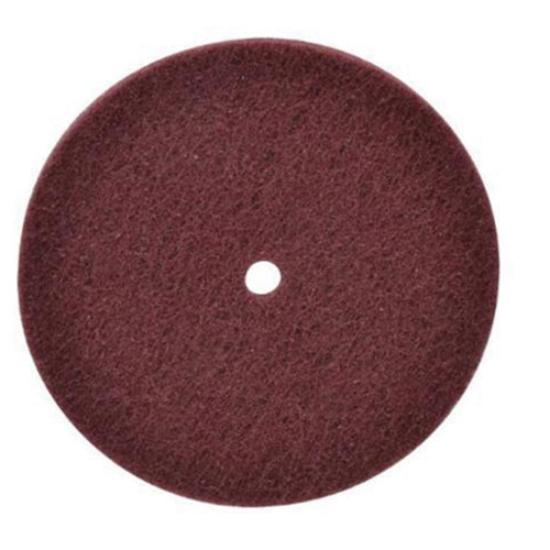 Disque non tiss&eacute; tr&egrave;s r&eacute;sistant Bear-Tex, 6" dia., Grain Tr&egrave;s fin, Oxyde d'aluminium Distribution Industrielle GC