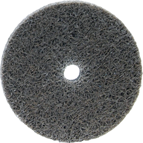 Disque unifi&eacute; non tiss&eacute; Bear-Tex, 2" x 1/4", Arbre de 1/4", Grain de Fin, Oxyde d'aluminium Distribution Industrielle GC