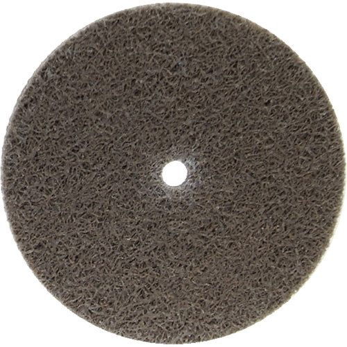 Disque unifi&eacute; non tiss&eacute; Bear-Tex, 3" x 1/4", Arbre de 1/4", Grain de Cors&eacute;, Oxyde d'aluminium Distribution Industrielle GC