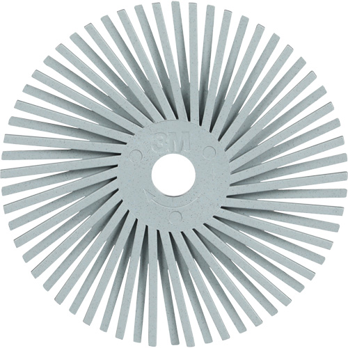 Scotch-Brite Type A Precision Radial Bristle Brush PN-RB, Ceramic, 120+ Grit, 3" Dia. Distribution Industrielle GC
