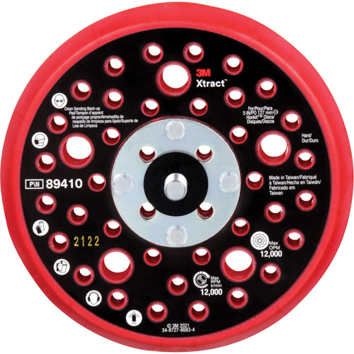 Xtract Hard Back-Up Pad Distribution Industrielle GC